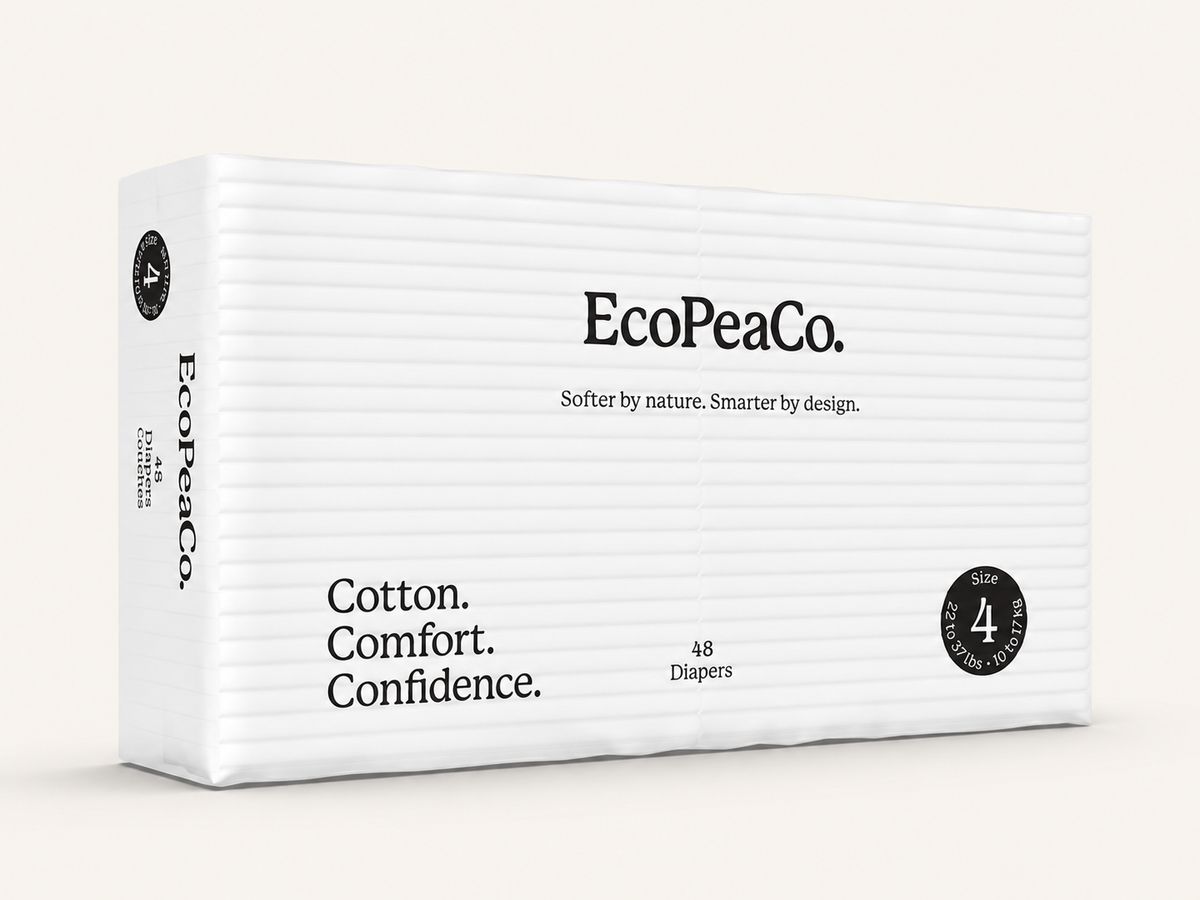 Cotton Enhanced Diapers - Pack (NEW)