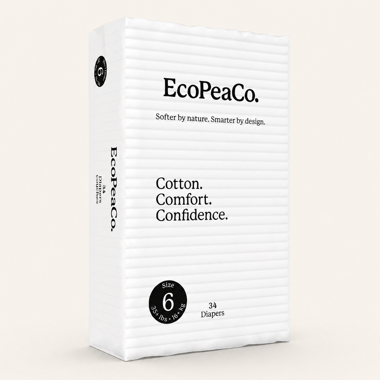 Cotton Enhanced Diapers - Pack (NEW)