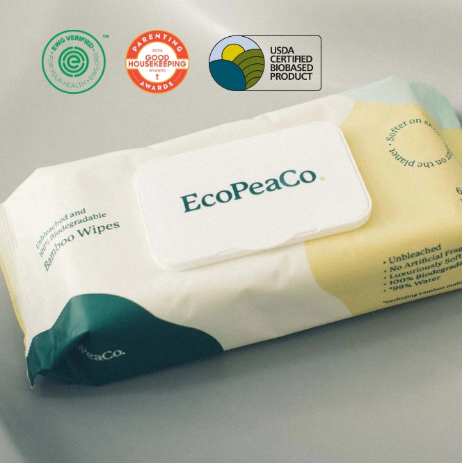 Unbleached Bamboo Baby Wipes