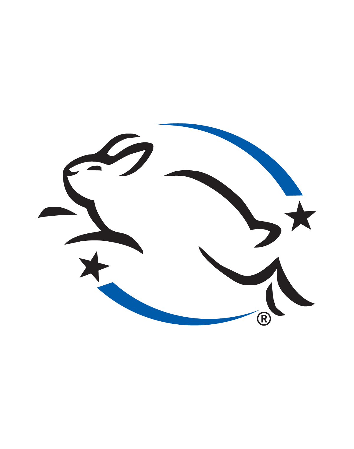 leaping bunny