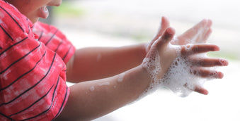 Hand Sanitizer on babies