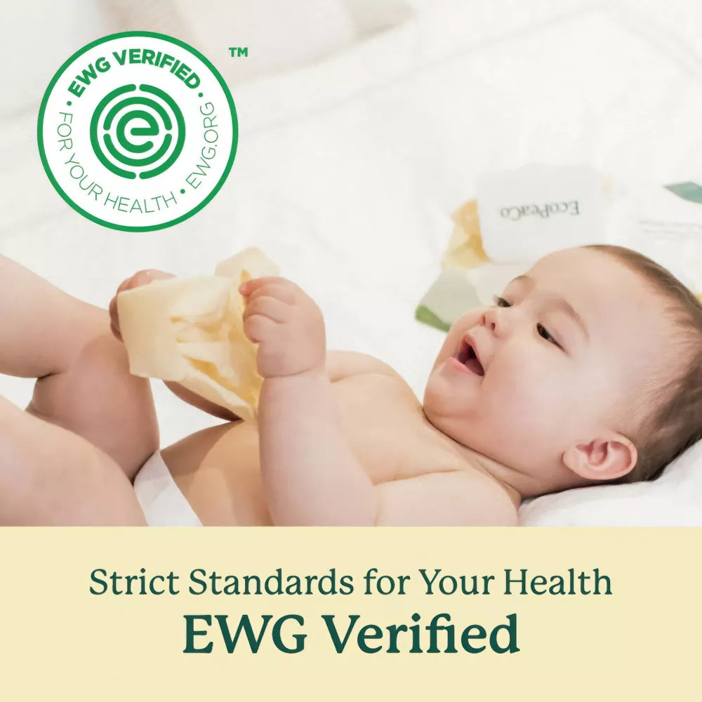 Box of Unbleached Bamboo Baby Wipes